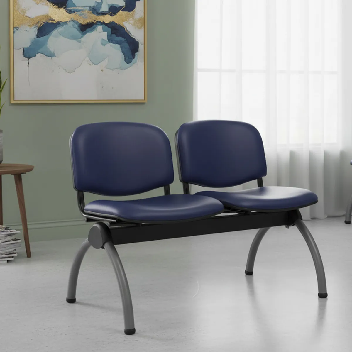 BASFLEX - Banqueta Visita Iso 2 asientos 78x100x64 cm