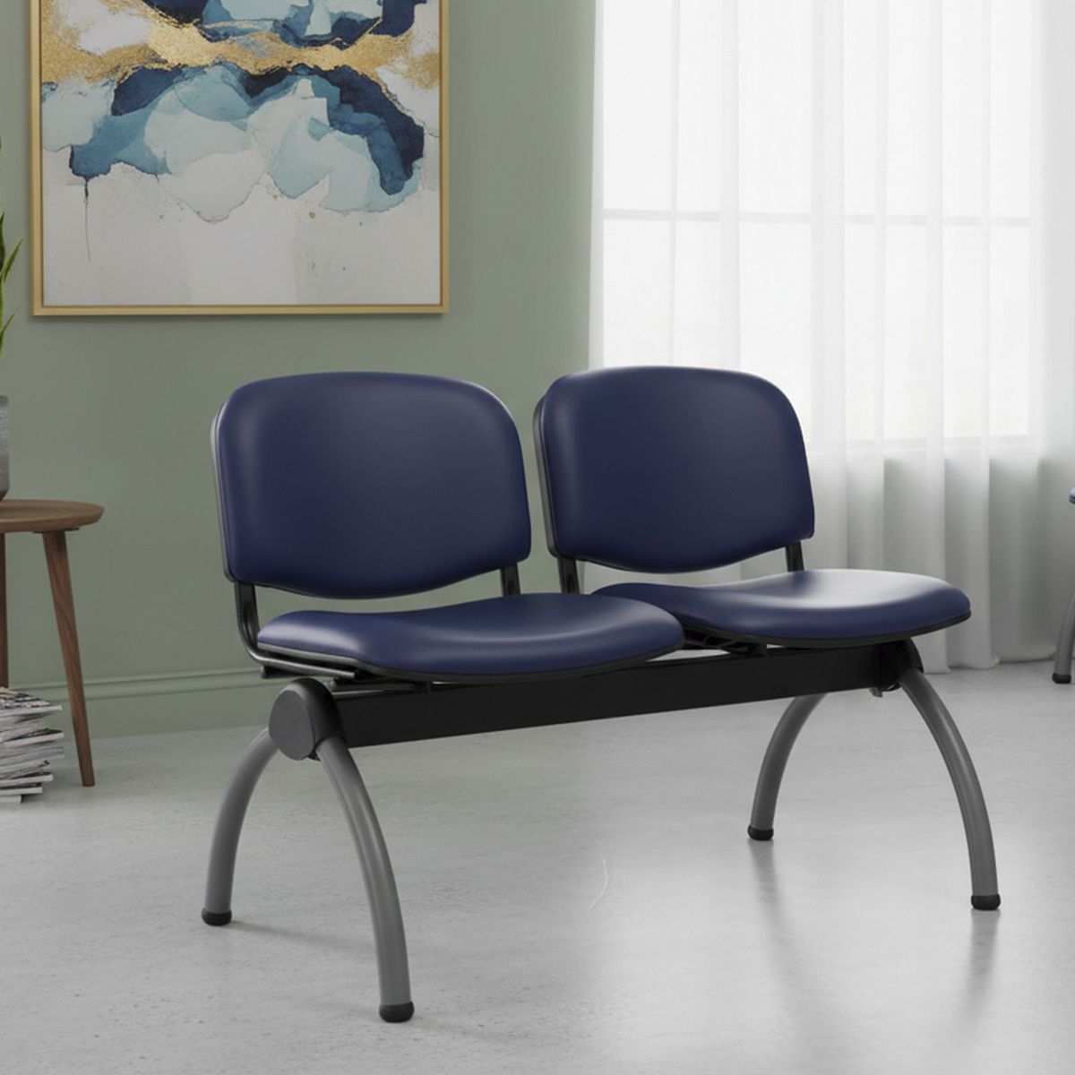 BASFLEX - Banqueta Visita Iso 2 asientos 78x100x64 cm