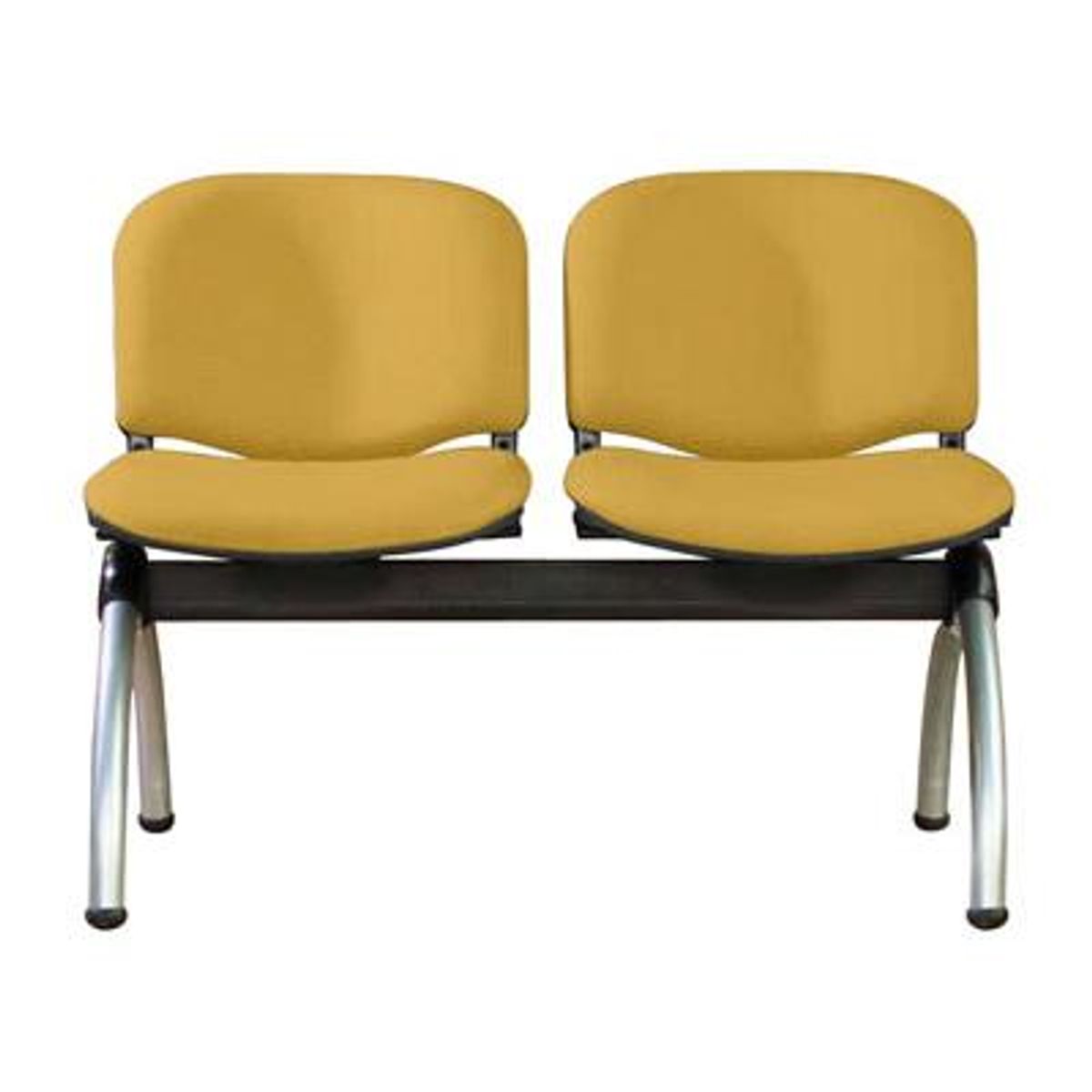 BASFLEX - Banqueta Tapizada 2 Asientos 78x100x64 cm Burdeo