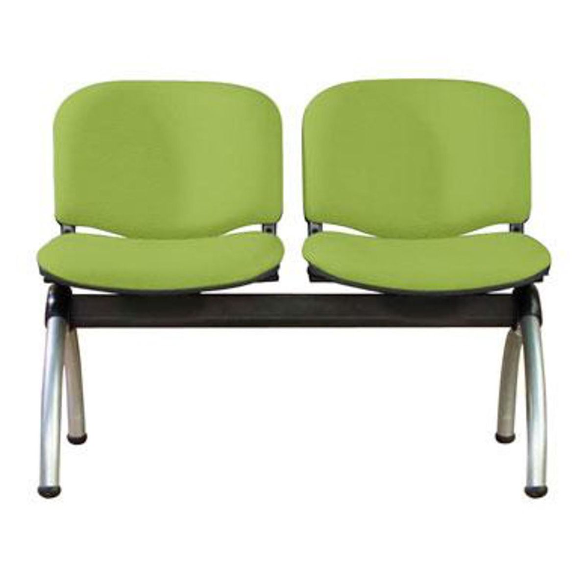 BASFLEX - Banqueta Tapizada 2 Asientos 78x100x64 cm Burdeo