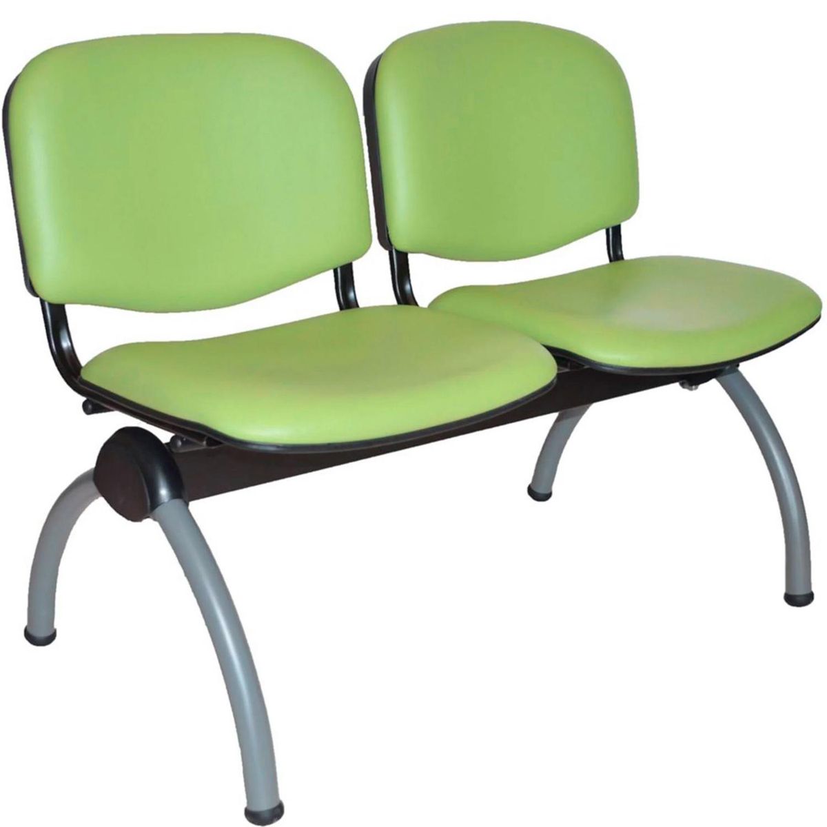 BASFLEX - Banqueta Tapizada 2 Asientos 78x100x64 cm Burdeo