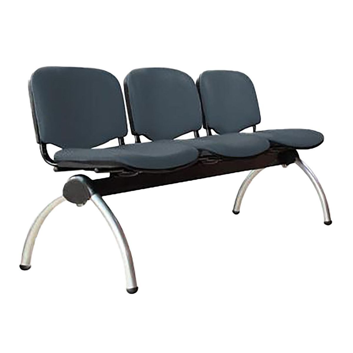 BASFLEX - Banqueta de espera 78x64x150 cm escarcha