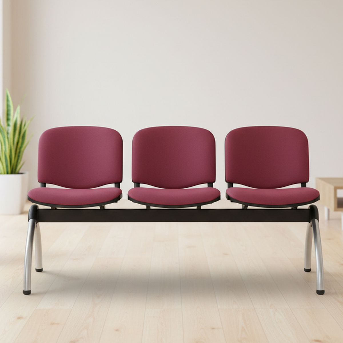 BASFLEX - Banqueta 3 Asientos Visita Iso78x64x150 cm