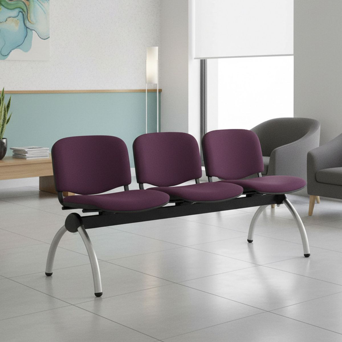 Banqueta Visita Iso 78x150x64 cm, marca BASFLEX - Foto Principal
