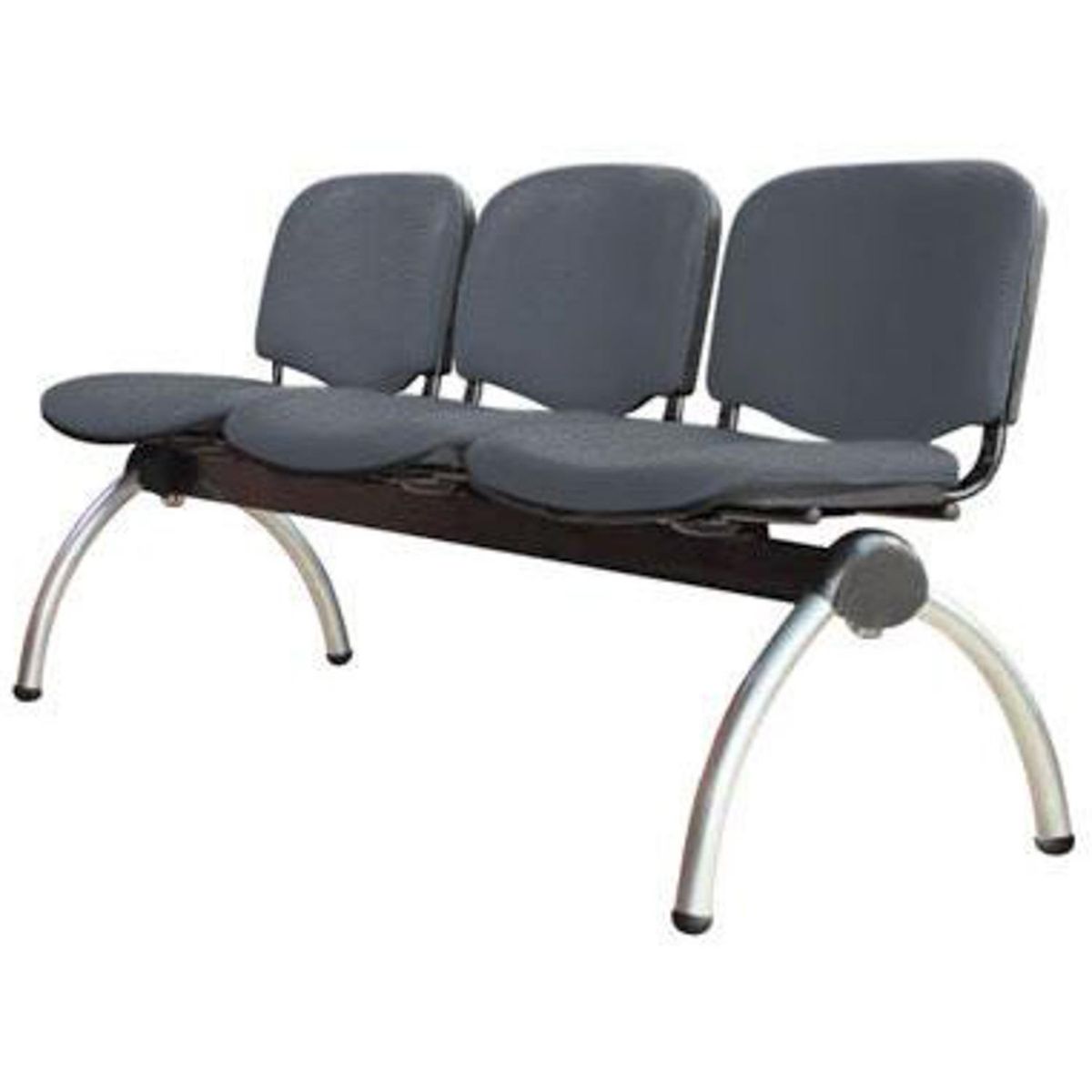 BASFLEX - Banqueta 3 Asientos Visita Iso Gris
