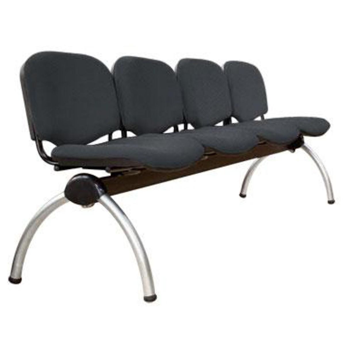 BASFLEX - Banqueta de Espera 78x200x64 cm Gris