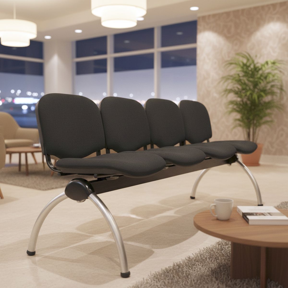 BASFLEX - Banqueta Visita Iso Negro