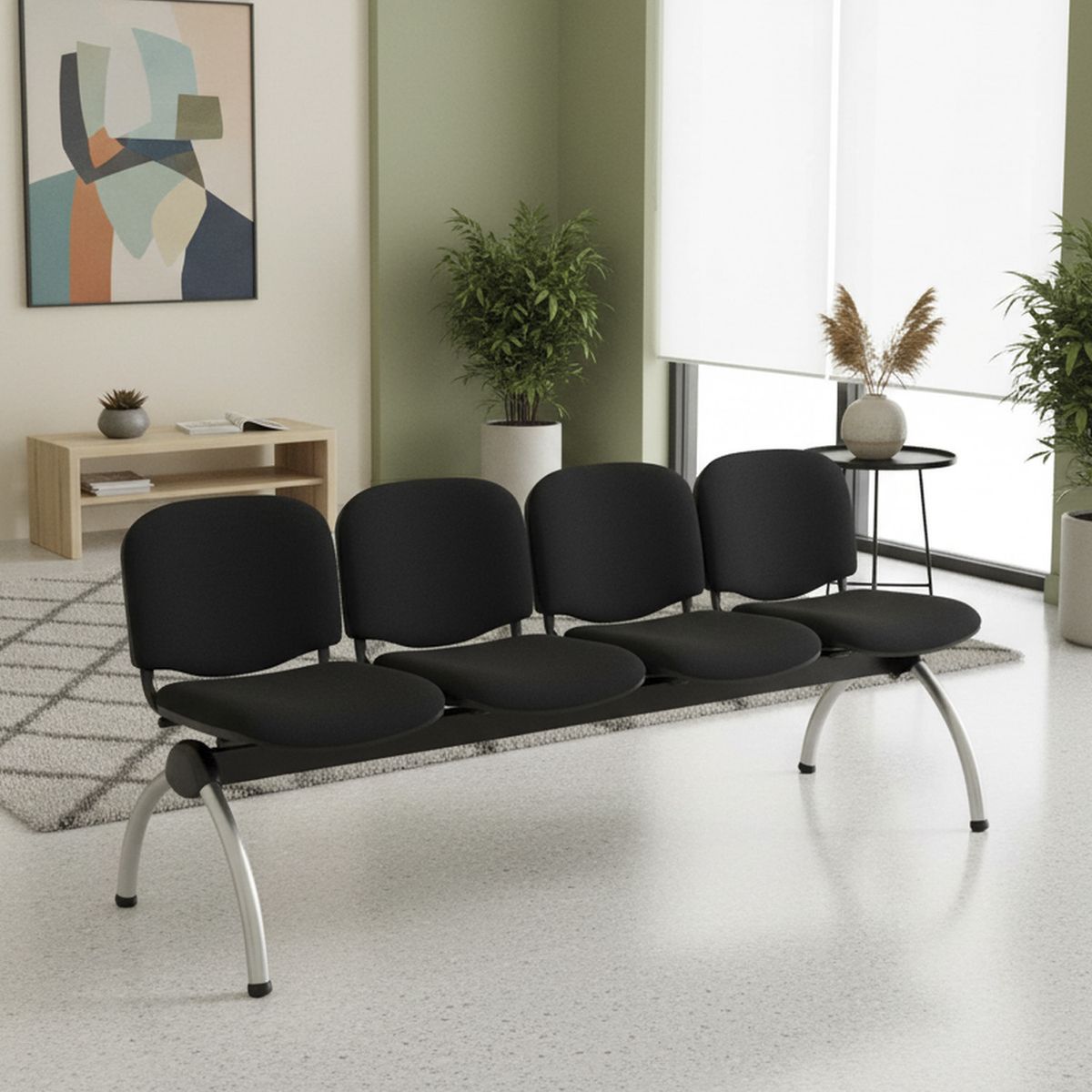 BASFLEX - Banqueta 4 Asientos Visita Iso Renna