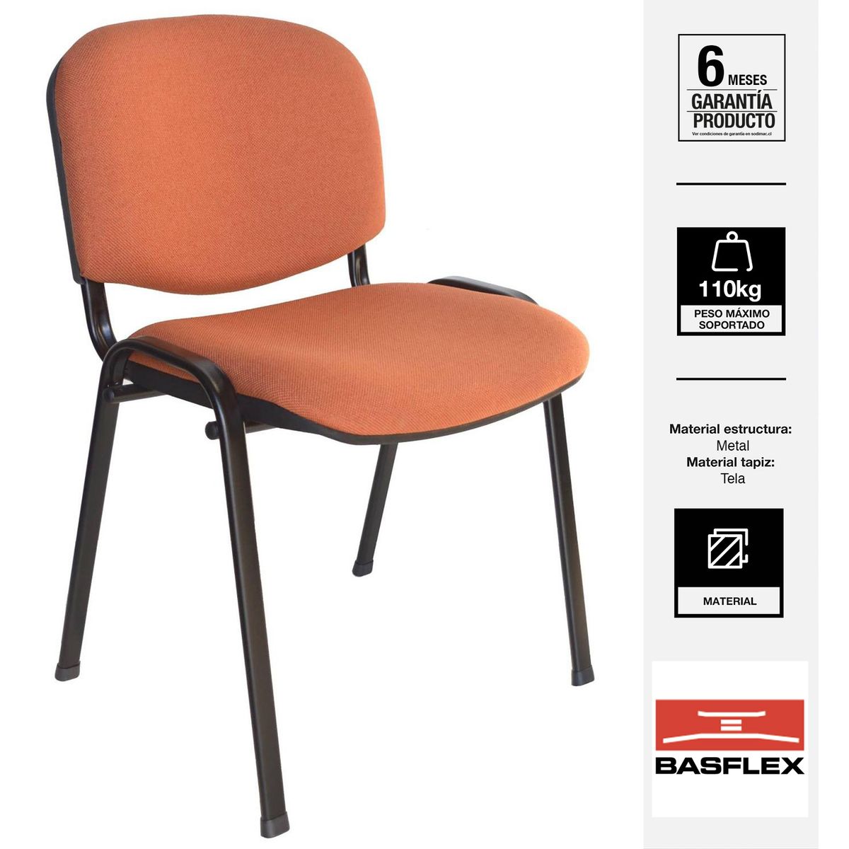 BASFLEX - Silla Visita 1406272-1 Azul