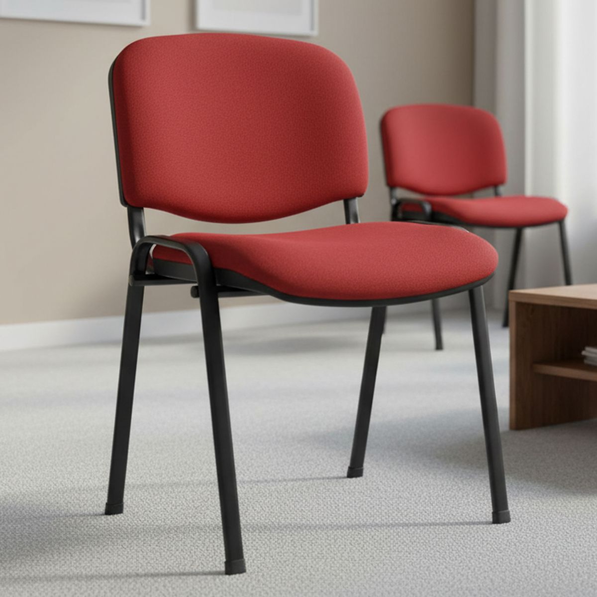 BASFLEX - Silla Visita 1406248-1 Negro