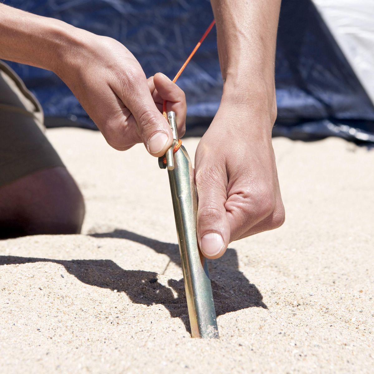 ATOM - Set De Estacas 4 Piezas Zinc