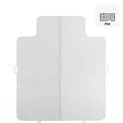 DIB - Protector para piso laminado plástico blanco