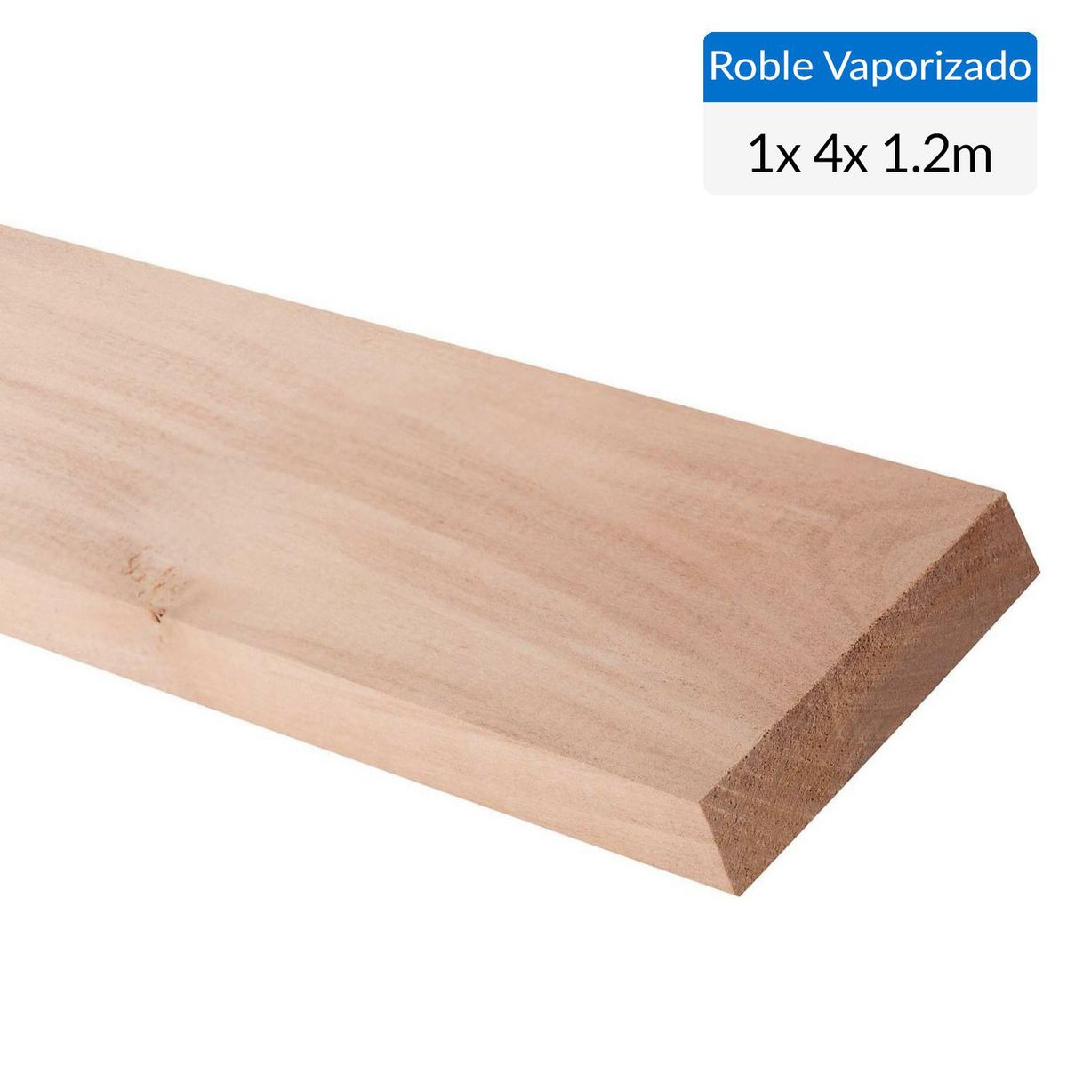 MULTIMARCA - 1 x 4 x 1,20 m Roble vaporizado precepillado