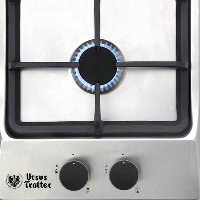 Imagen 2 del producto Encimera Gas Licuado 2 Platos Inox G2 GL