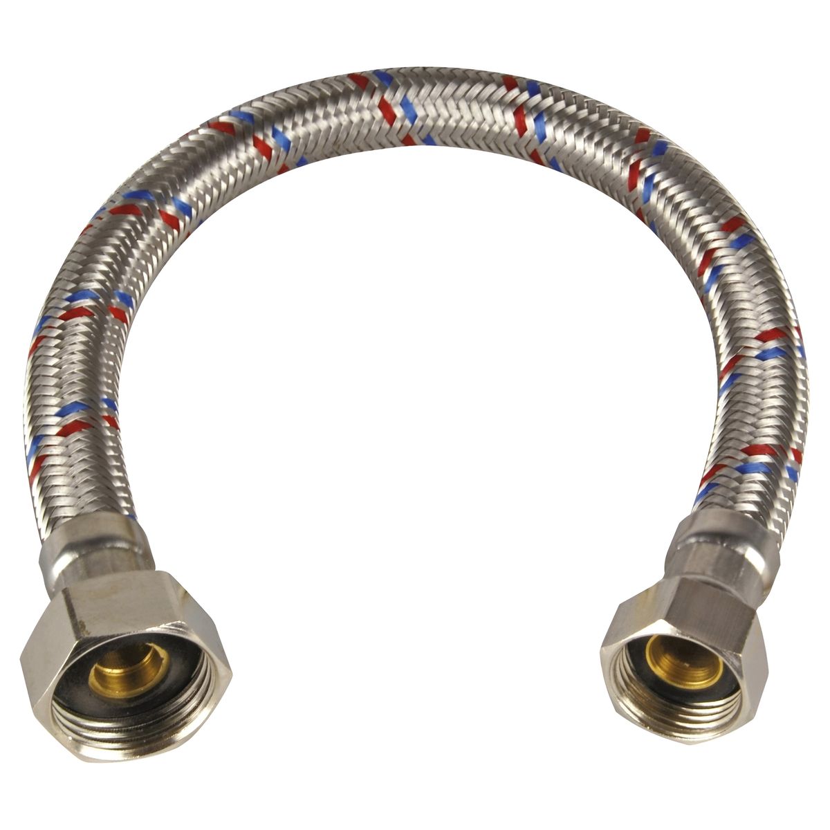 MATEU - Flexible Fil-Nox Acero Inoxidable 3/8x3/8 Hihi 30 cm