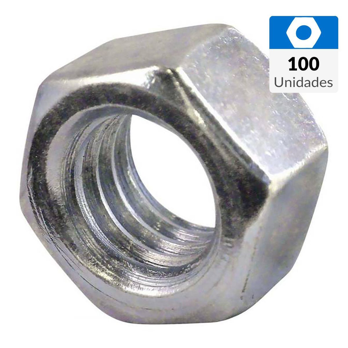 MAMUT - Tuerca Hexagonal NC G2 5/16" ZBR 100 unidades