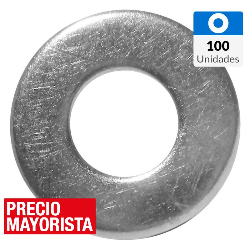 MAMUT - Golilla Plana Calibrada 5/16" 100 unidades ZBR