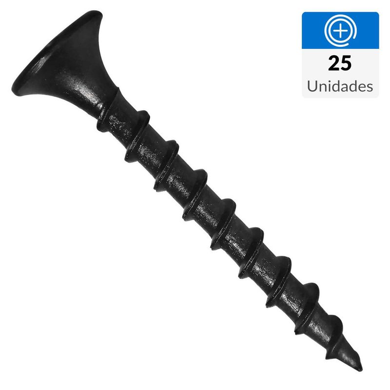 FIXSER - Tornillo Autoperforante Cabeza Phillips Yeso-Cartón 5/8 " 6 mm 25 unidad(es)