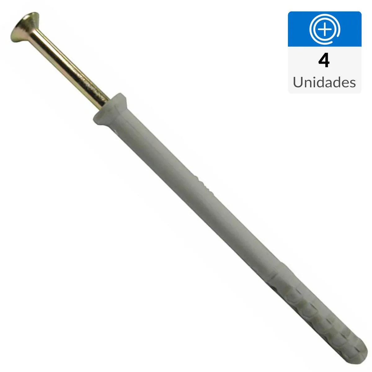 FIXSER - Tarugo clavo M8 140 mm 4 unidades