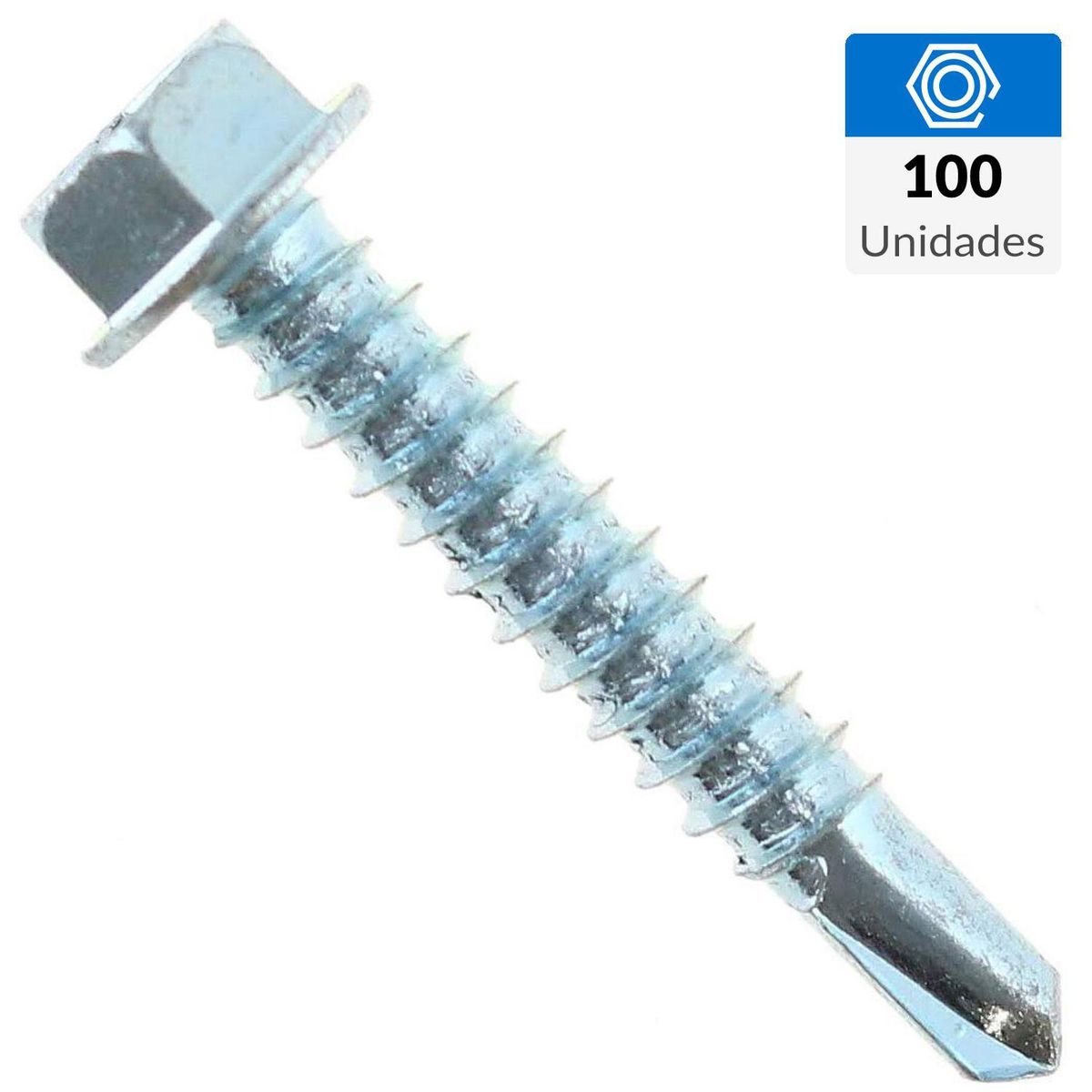 MAMUT - Tornillo Autoperforante Metal 1-1/4 " 12 mm 100 unidad(es)