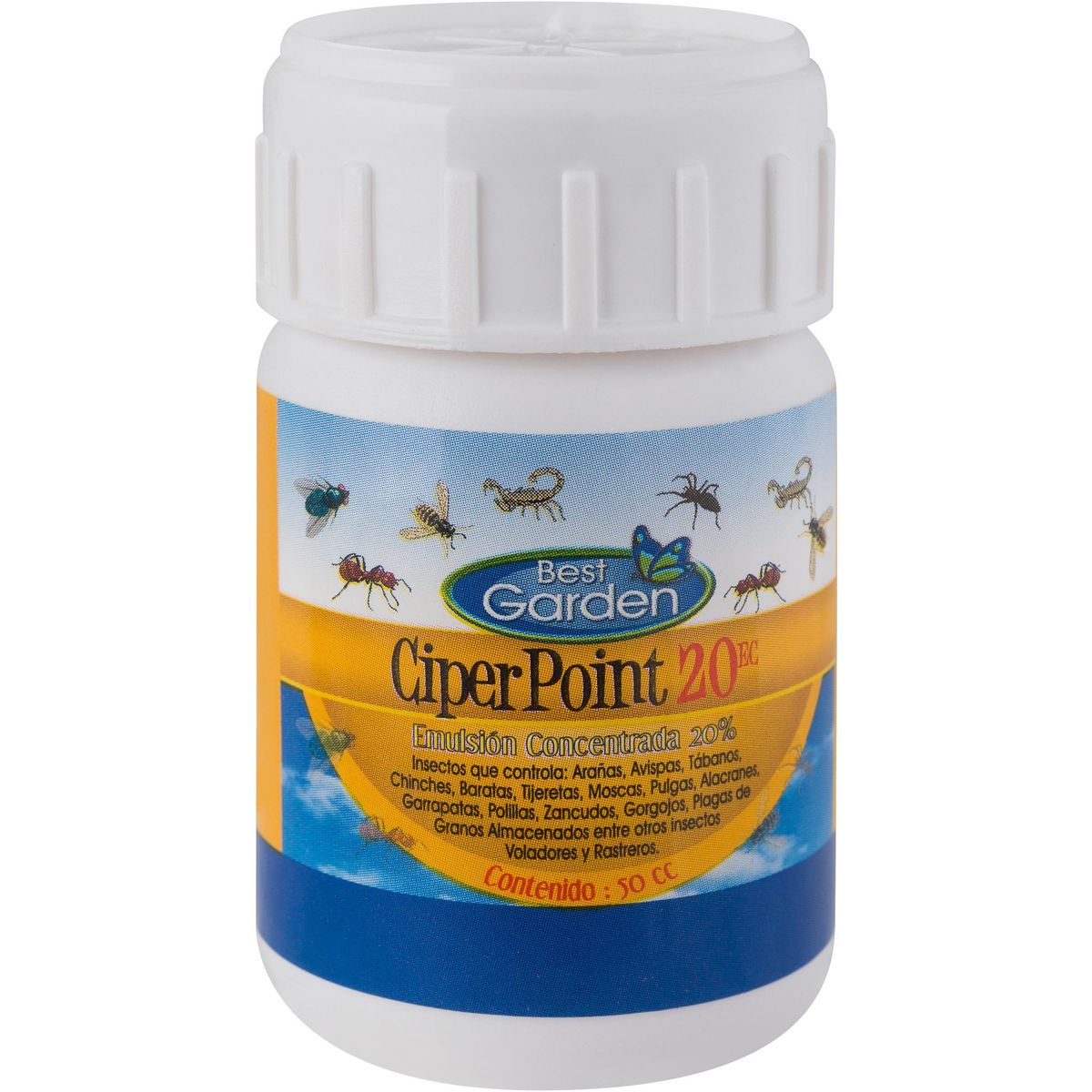BEST GARDEN - Insecticida concentrado para jardín 50 ml emulsión