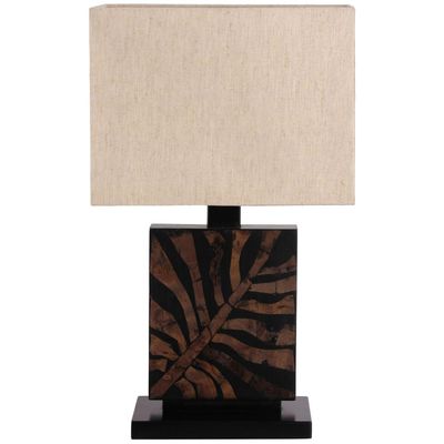 Imagen 2 del producto Lámpara Mesa Hola palmera Café 34x56 cm