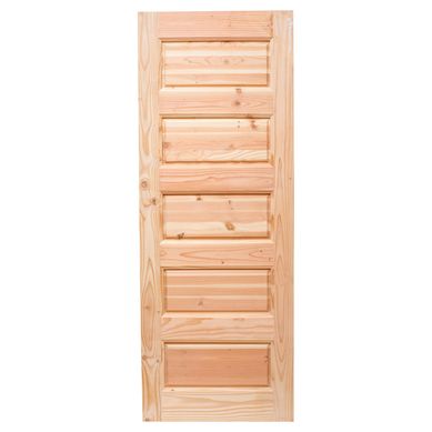 Puerta Pino Oregn 5 Paneles
