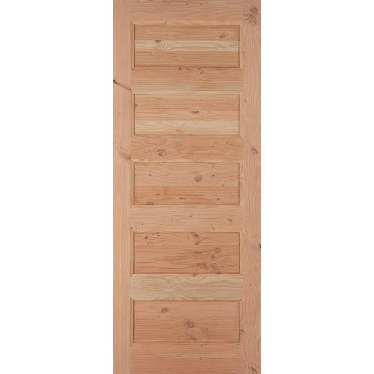 HOLZTEK - Puerta Pino Oregón 5 Paneles