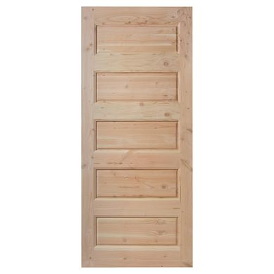 Puerta Pino Oregn 5 Paneles 85x200 cm