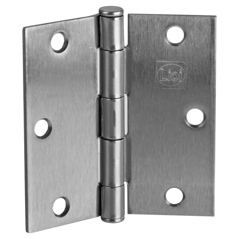 LIOI - Bisagra L88 3,5"x3,5" Satinado 1 un