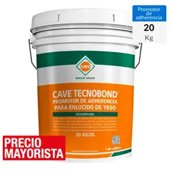 CAVE - Tineta 20 kg Agente promotor de adherencia para yesos sobre hormigón