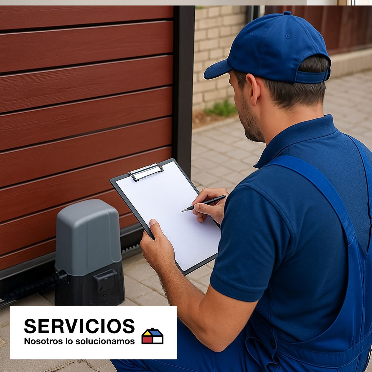 SERVICIOS HOGAR - Visita técnica para servicio automatización portones