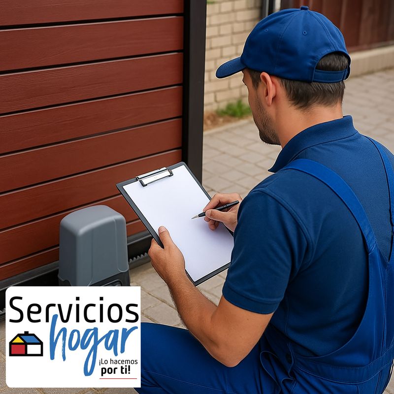 SERVICIOS HOGAR - Visita técnica para servicio automatización portones