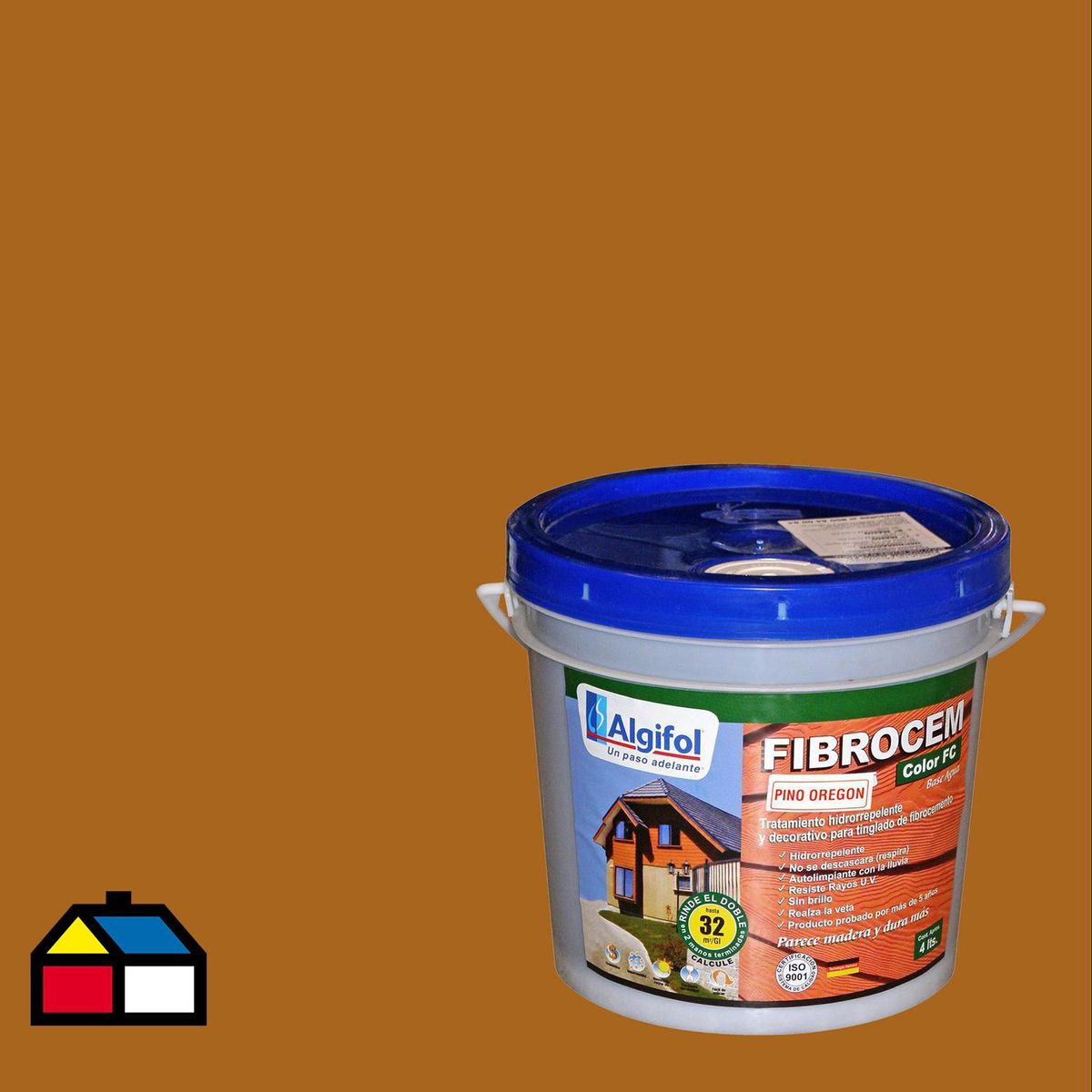 ALGIFOL - Protector Fibrocemento Mate 1 galón(es) PINO OREGON