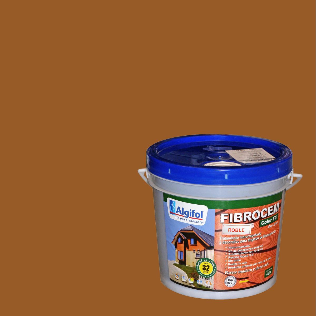 Protector Fibrocemento Mate 1 galón(es) ROBLE, marca ALGIFOL - Foto 2