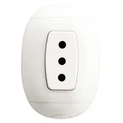 BTICINO - Toma simple 10A, blanco
