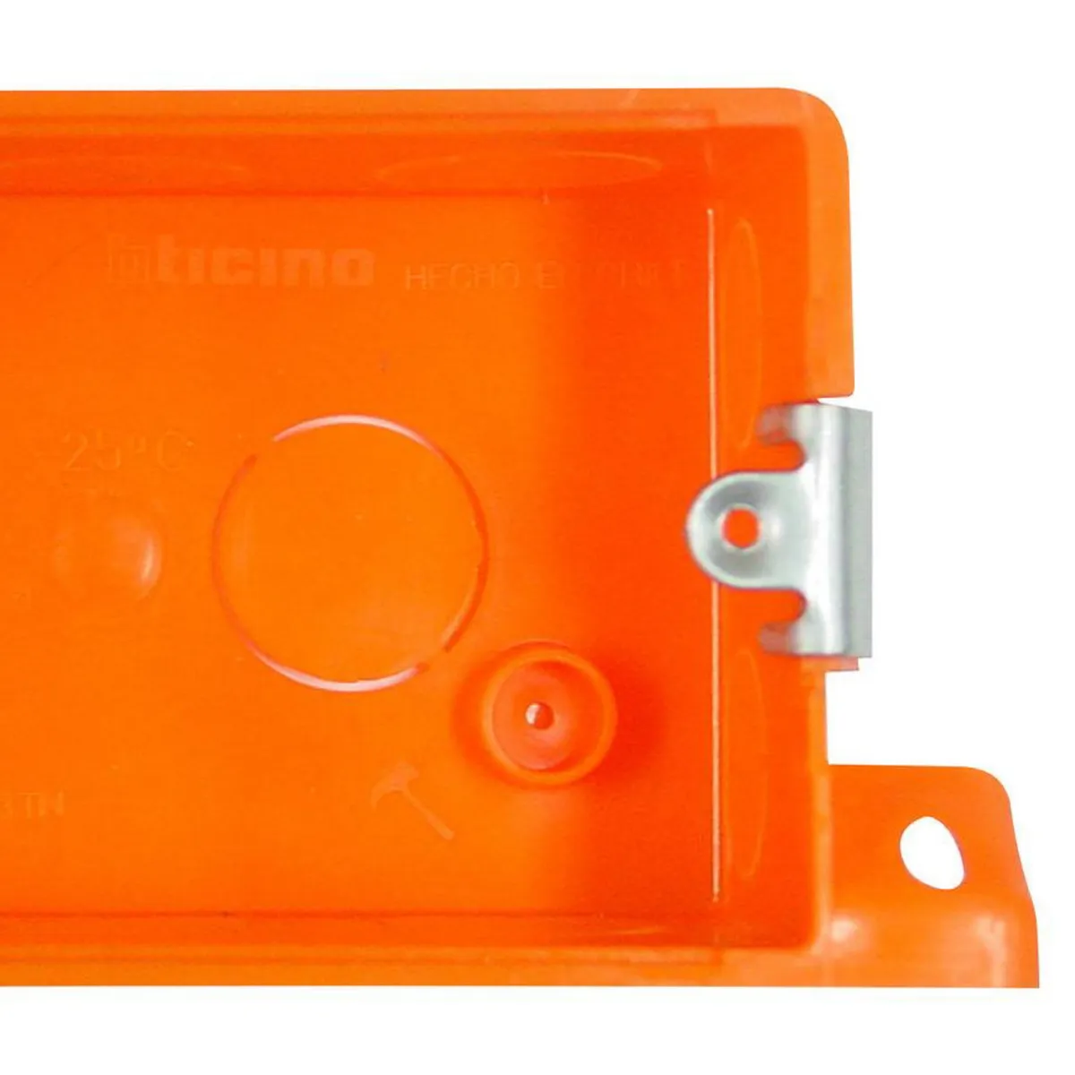 BTICINO - Set de cajas de distribución embutidas 124x61 mm 6 unidades