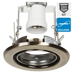 BYP - Foco embutido 60 W. Bronce