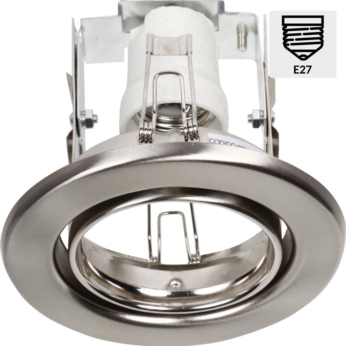 BP ILUMINACION - Foco embutido basculante GU10 60 W