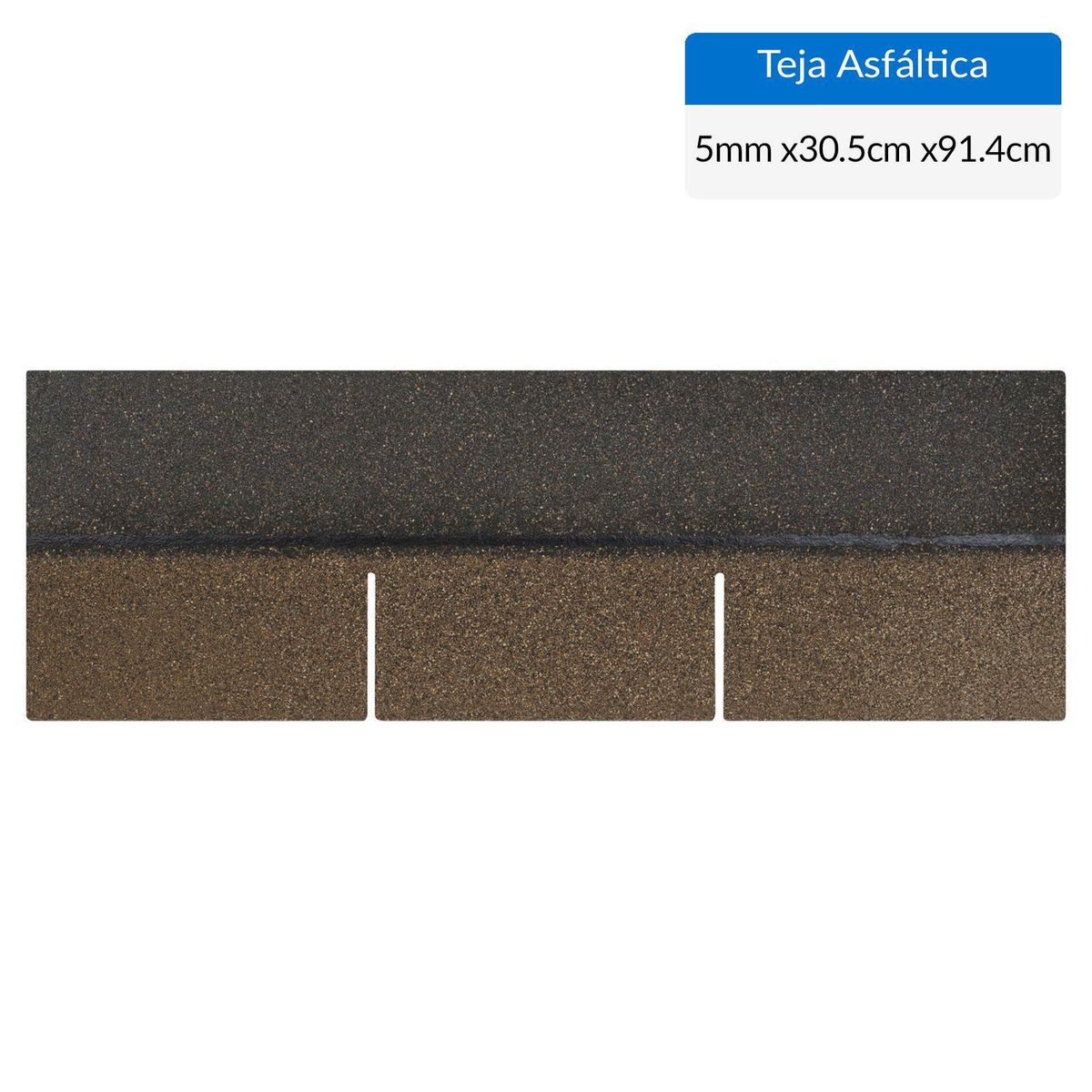 OWENS CORNING - Teja Asfáltica Gravillada 305x914 mm 3,1 m2 Classic