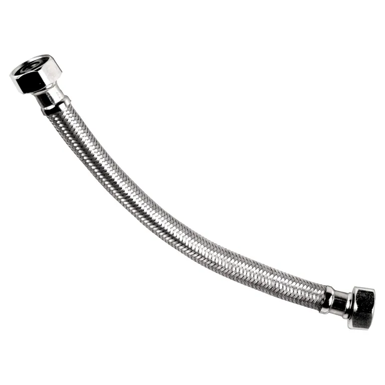 Flexible agua metalico HI 1/2" 25cm