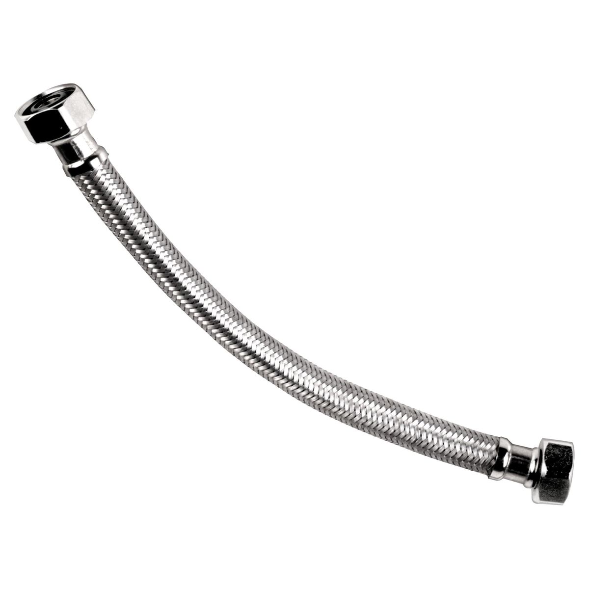 STRETTO - Flexible agua metalico HI 1/2" 25cm