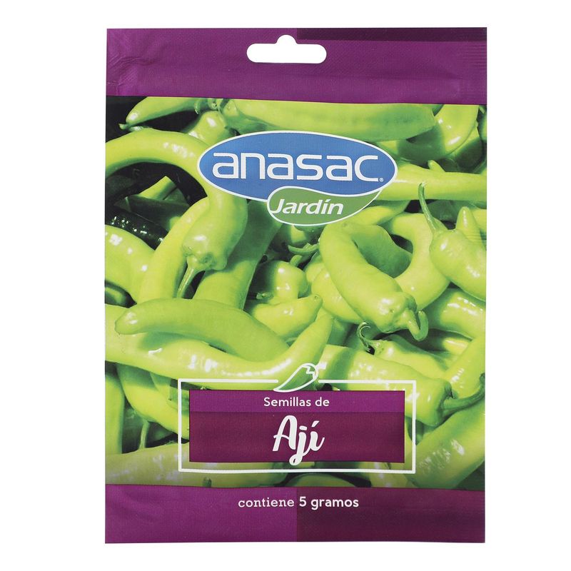 ANASAC - Semilla Ají 5 gr sachet