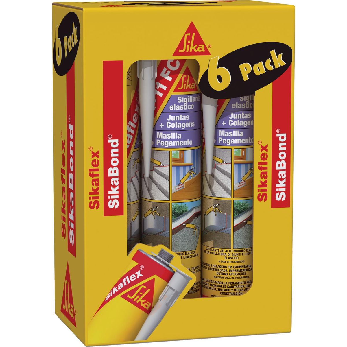 Sikaflex 11 gris propack, marca SIKA - Foto 2