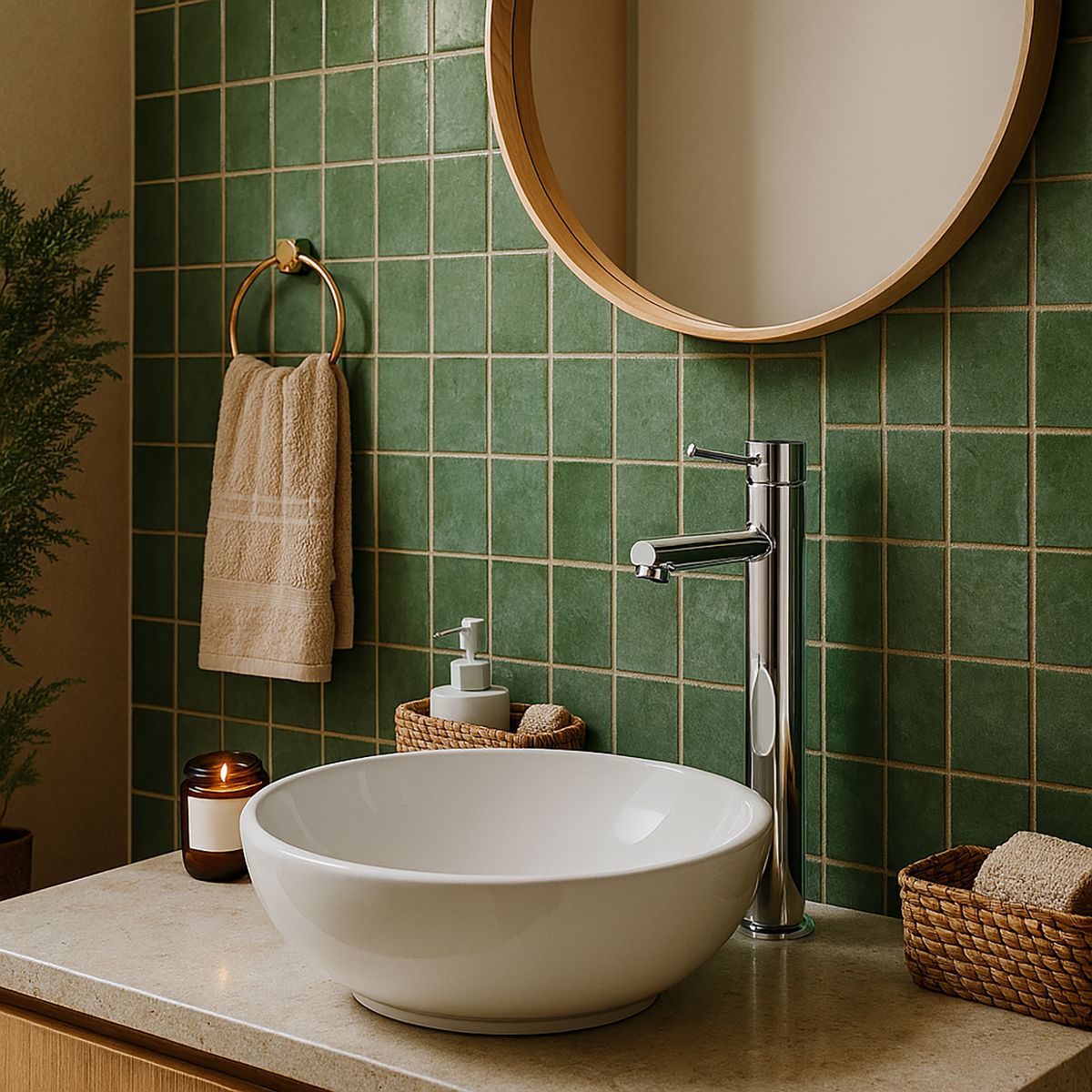 STRETTO - Monomando Lavatorio Oz Cromado