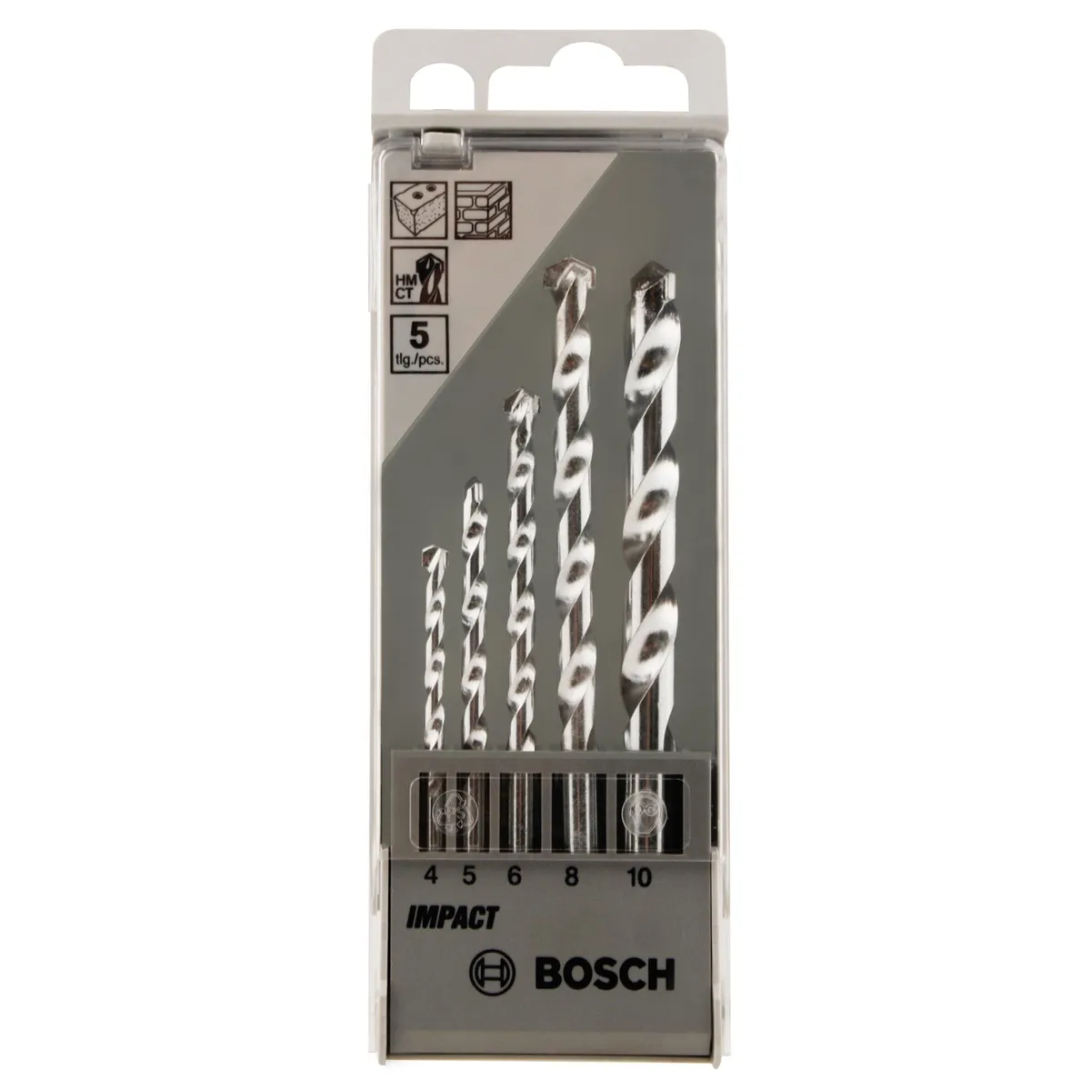 BOSCH - Set de brocas para concreto 5 unidades
