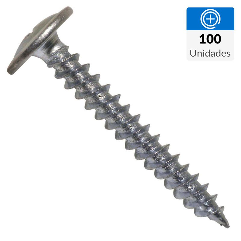 SIMPSON STRONG - Tornillo Roscalata Cabeza Phillips Madera 1-1/4 " 8 mm 100 Unidades