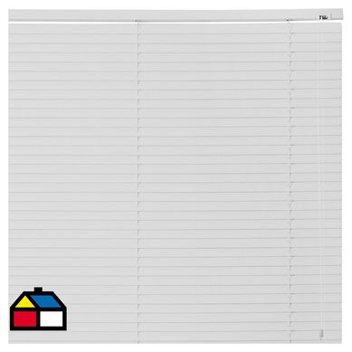 Persiana PVC 100X165 blanco.