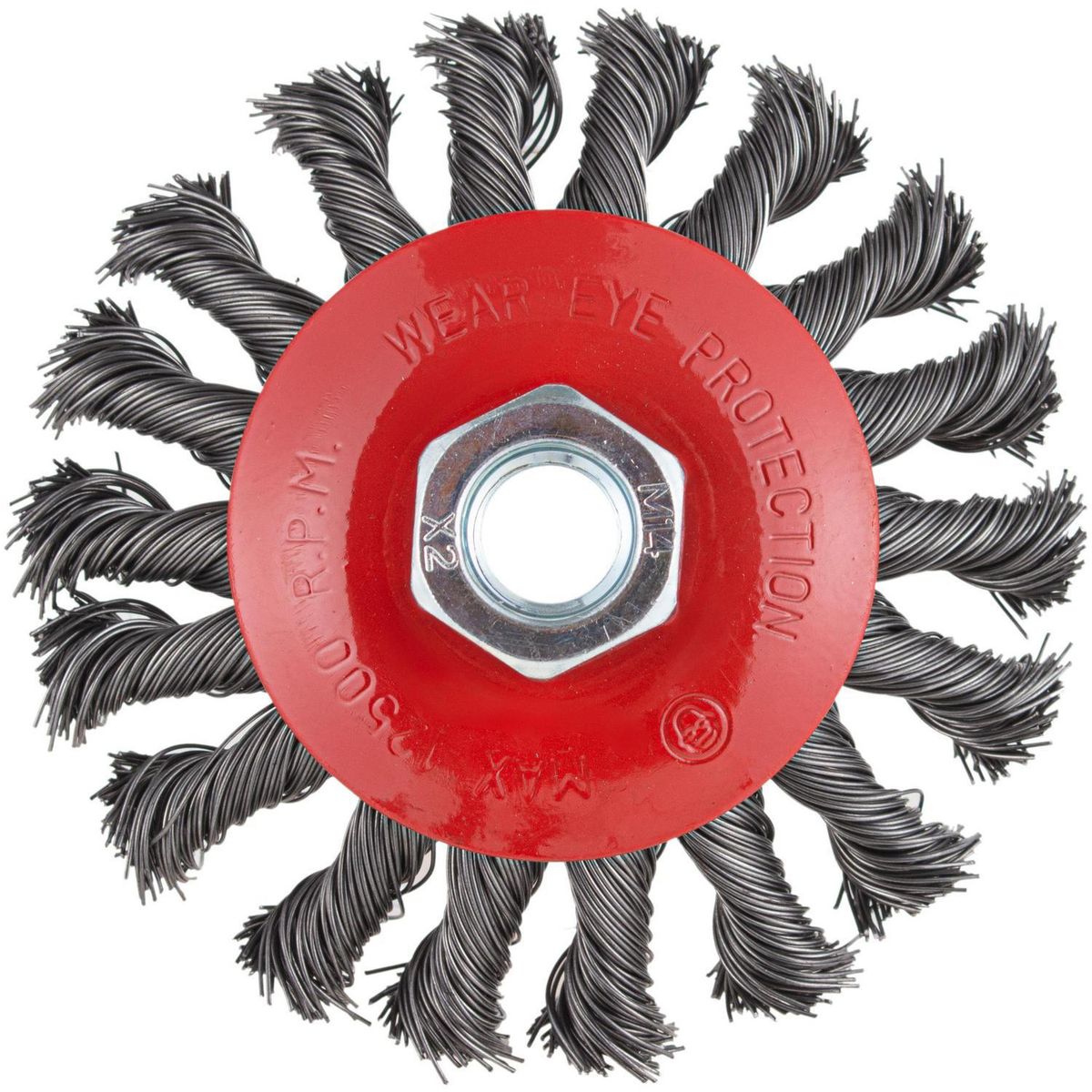 BAUKER - Grata circular para esmeril 4" acero