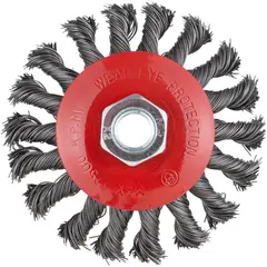 BAUKER - Grata circular para esmeril 4" acero